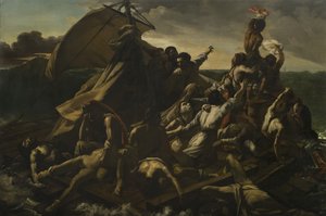 Tratwa Meduzy, wg Theodore Gericault, 1830 (olej na płótnie)